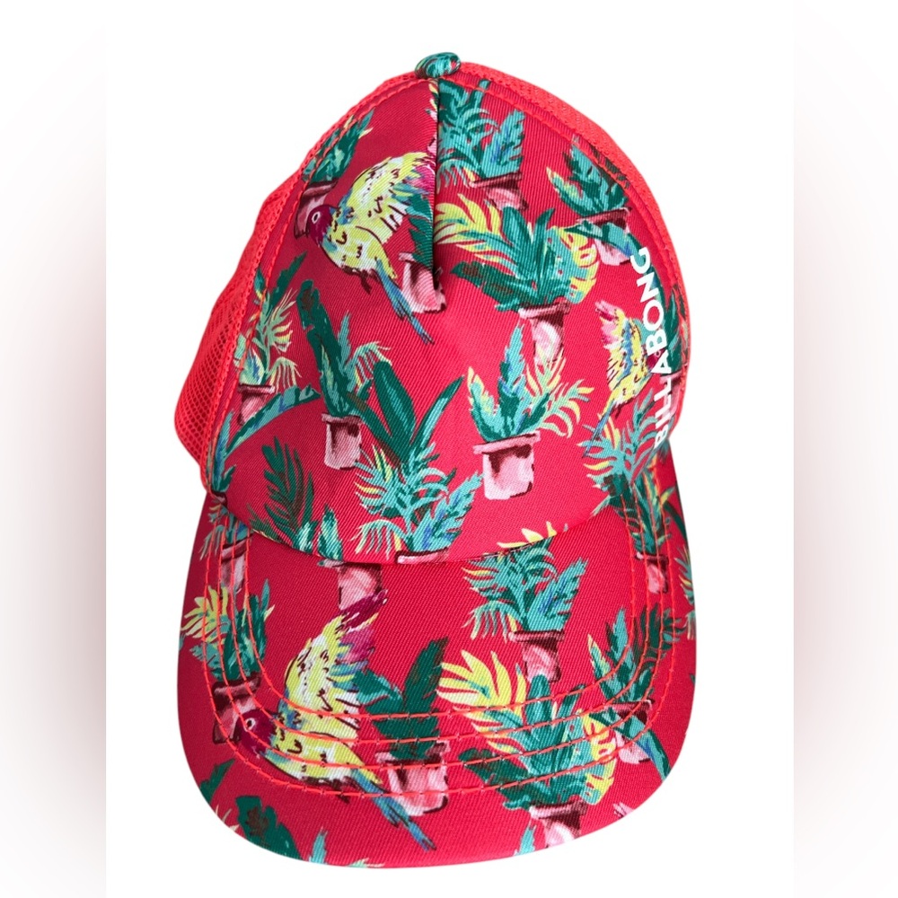 Billabong Parrot Tropical Print adjustable cap